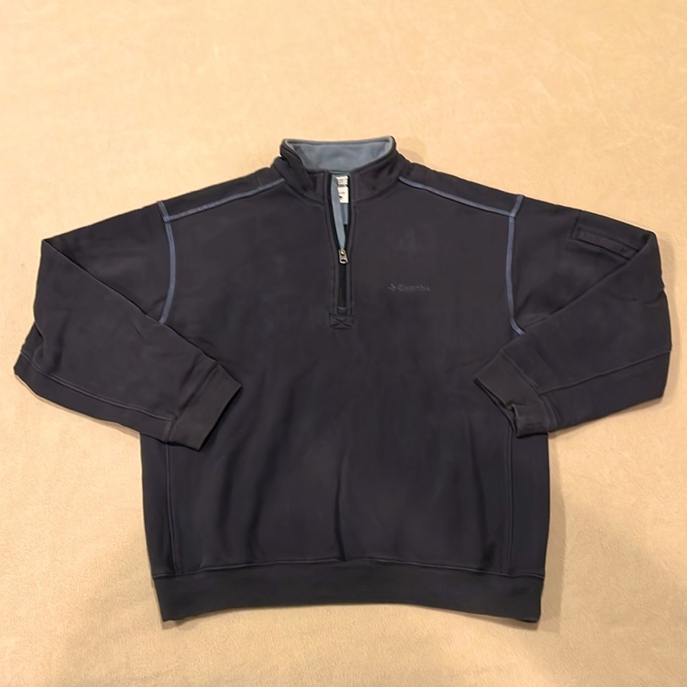 Men’s Large COLUMBIA SPORTSWEAR 1/4 zip sweatshirt.